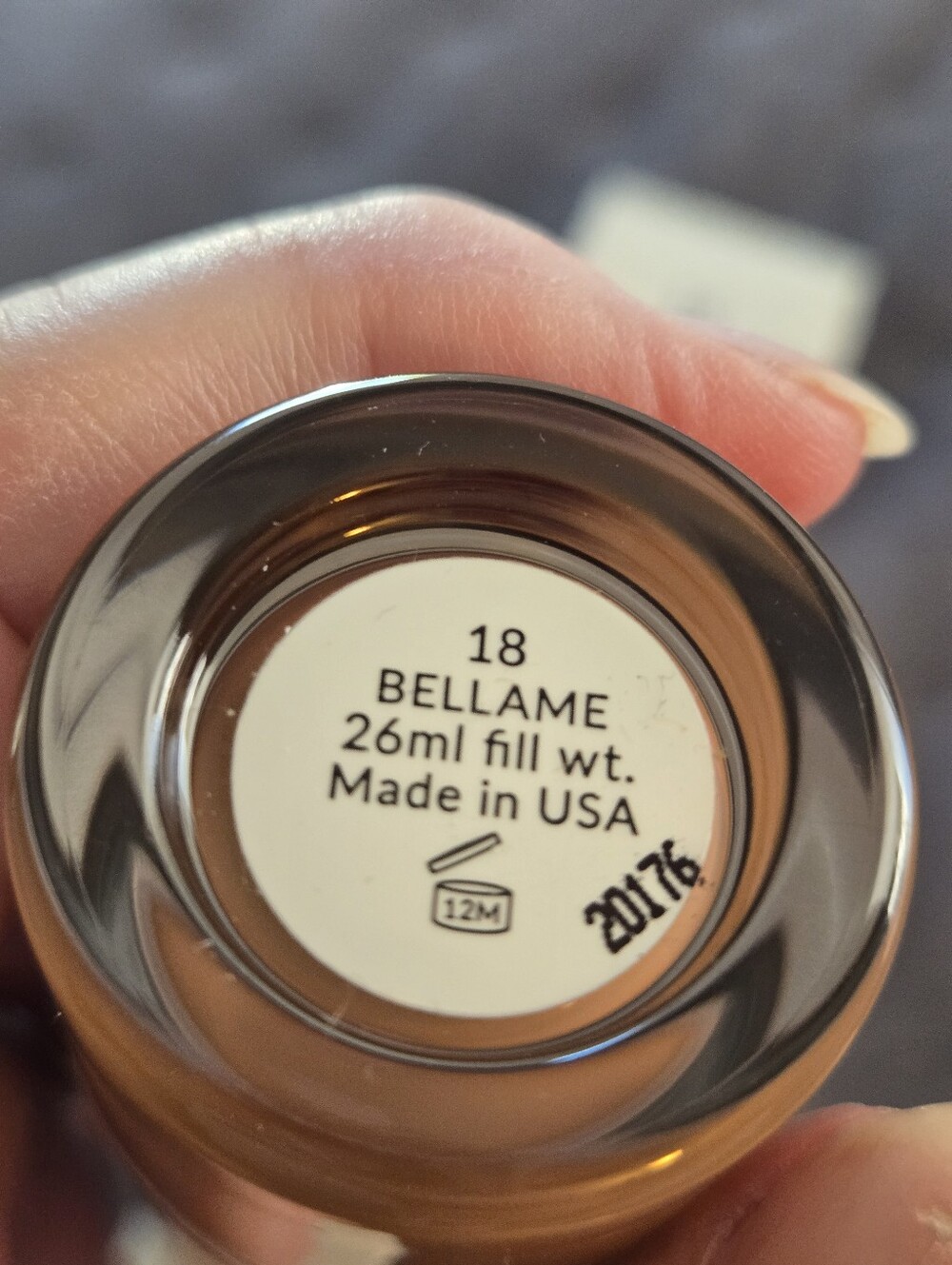 Bellame Foundation Bottle in Amber Brown